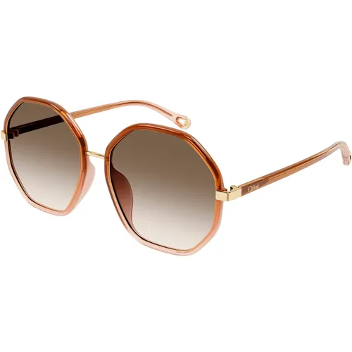 Shaded Sunglasses , female, Sizes: 59 MM - Chloé - Modalova