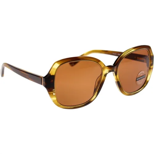 Hayworth Shiny Ocre Tortoise Sonnenbrille - Serengeti - Modalova