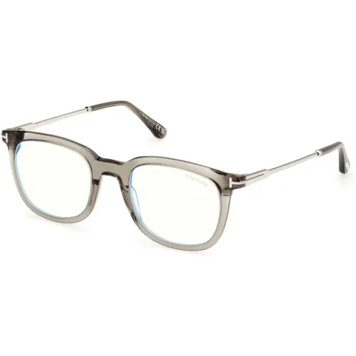 Square Frame Prescription Glasses , male, Sizes: 50 MM - Tom Ford - Modalova