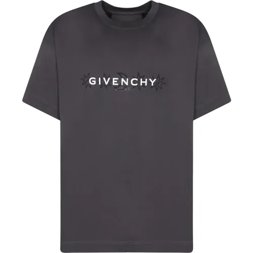 Schwarze T-Shirts & Polos Aw24 , Herren, Größe: L - Givenchy - Modalova