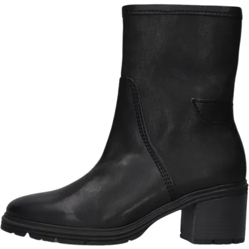 Stilvolle Schwarze Stiefeletten , Damen, Größe: 40 EU - Gabor - Modalova