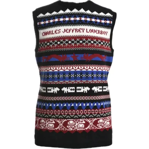 Sleeveless Strickware , Herren, Größe: L - LOVERBOY by Charles Jeffrey - Modalova