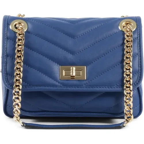 Leather Handbag , female, Sizes: ONE SIZE - 19v69 Italia - Modalova
