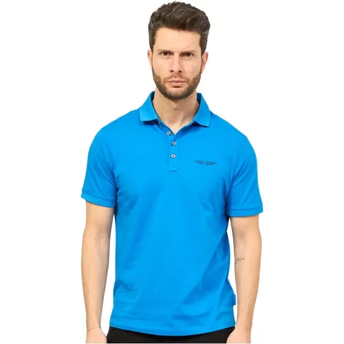 Jersey Cotton Polo Shirt , male, Sizes: M, XL - Armani Exchange - Modalova