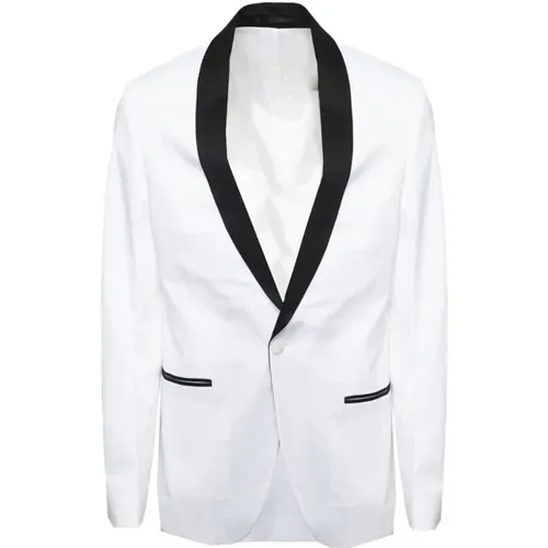 Contrast Lapel Suit , male, Sizes: XL, L - Karl Lagerfeld - Modalova