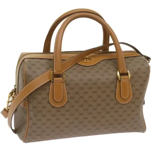 Pre-owned Canvas gucci-bags , female, Sizes: ONE SIZE - Gucci Vintage - Modalova