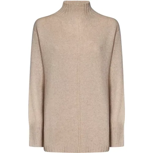 Luxurious Cashmere Turtleneck Sweater , female, Sizes: L, S - Drumohr - Modalova