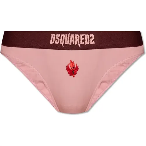 Panties with logo , female, Sizes: 2XL, L, M, XL - Dsquared2 - Modalova