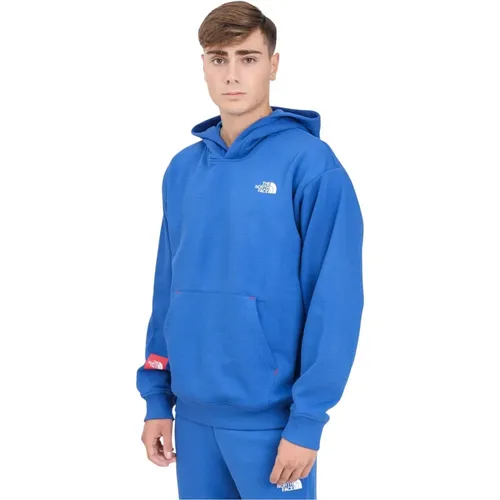 Blaue Hoodie Axys Pullover , Herren, Größe: XL - The North Face - Modalova