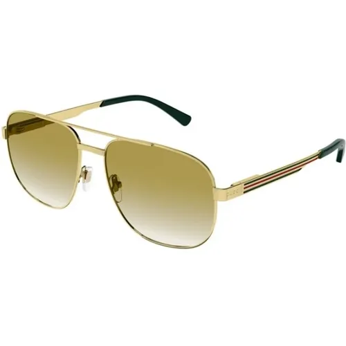 Sunglasses , male, Sizes: 60 MM - Gucci - Modalova