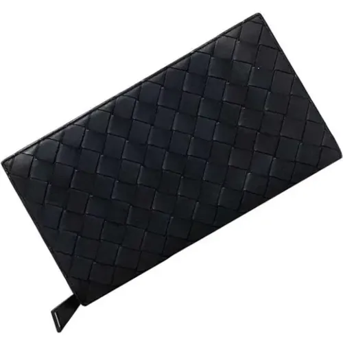 Pre-owned Leather wallets , male, Sizes: ONE SIZE - Bottega Veneta Vintage - Modalova