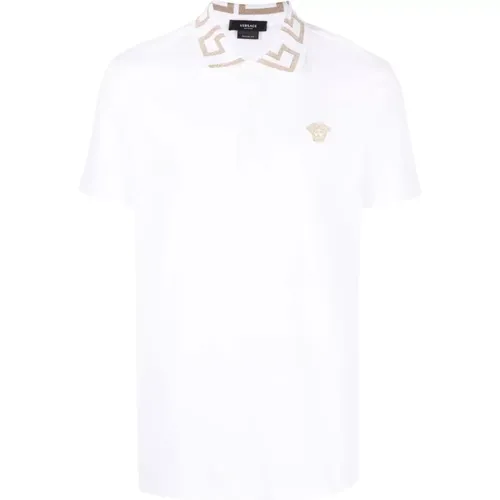 Polo Shirt , Herren, Größe: XL - Versace - Modalova