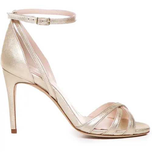 Platinum High Heel Sandals , female, Sizes: 4 UK, 5 UK, 7 UK, 4 1/2 UK, 3 UK - Giuliano Galiano - Modalova