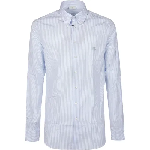 Slim Logo Shirt , male, Sizes: S, 4XL, 3XL, 2XL, M, L, XL - ETRO - Modalova