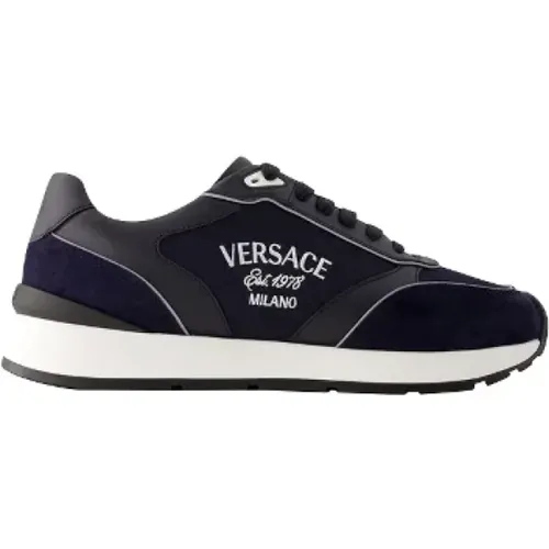 Pre-owned Leder sneakers - Versace Pre-owned - Modalova