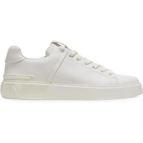 B-Court Trainer aus Kalbsleder - Balmain - Modalova