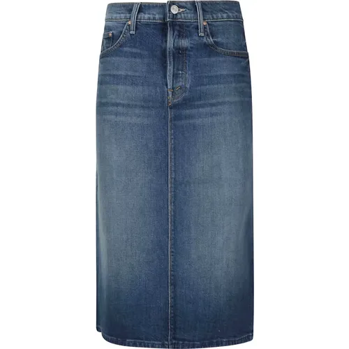 Vagabond Midi Skirt , female, Sizes: W25, W28, W26, W27 - Mother - Modalova