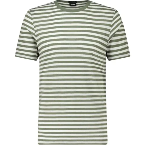 T-Shirts , male, Sizes: M, L, S, XL, 2XL - Hugo Boss - Modalova
