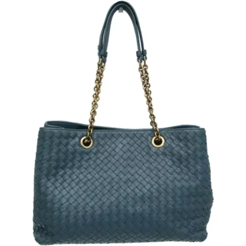 Pre-owned Leather totes , female, Sizes: ONE SIZE - Bottega Veneta Vintage - Modalova