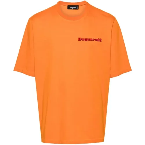 T-shirt , male, Sizes: L, S, M - Dsquared2 - Modalova