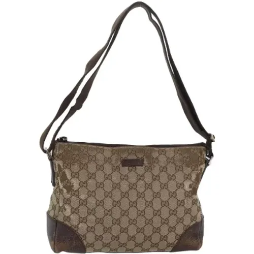 Pre-owned Canvas gucci-bags , female, Sizes: ONE SIZE - Gucci Vintage - Modalova