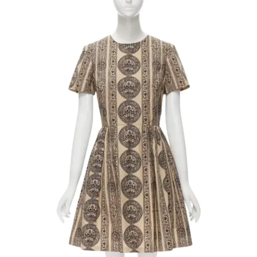 Pre-owned Cotton dresses , female, Sizes: S - Valentino Vintage - Modalova