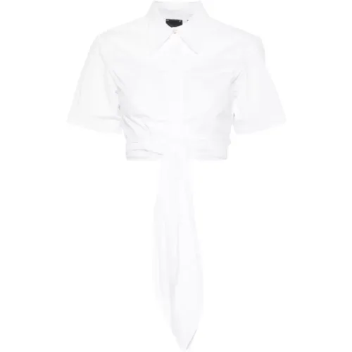 Weiße Hemden Klassischer Stil , Damen, Größe: XS - pinko - Modalova