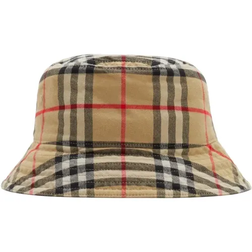 Vintage Check Baumwoll Bucket Hat - Burberry - Modalova