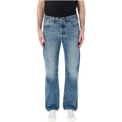 Levi's , 501 Jeans in Med , male, Sizes: W31, W32, W34 - Levis - Modalova