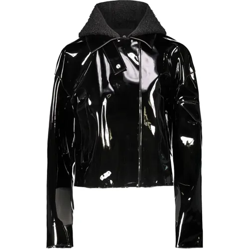 Stylish PVC Moto Jacket for Women , female, Sizes: S, M - 1017 Alyx 9SM - Modalova