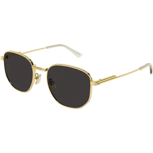 Gold/Grey Sunglasses Bv1160Sa,Bv1160Sa Sonnenbrille - Bottega Veneta - Modalova