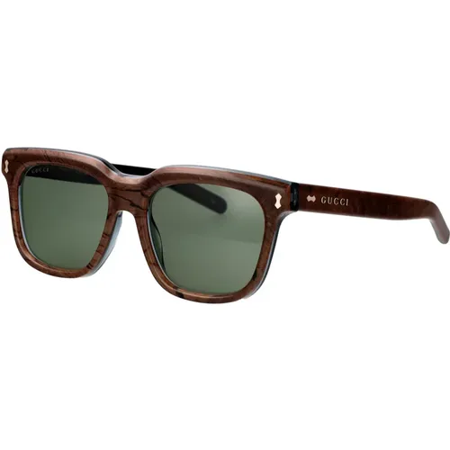 Stylish Men's Sunglasses , male, Sizes: 53 MM - Gucci - Modalova