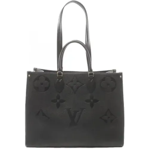 Pre-owned Leather totes , female, Sizes: ONE SIZE - Louis Vuitton Vintage - Modalova