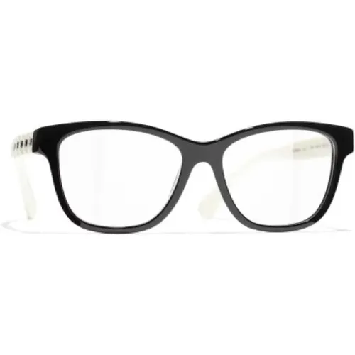 Schwarze Optische Brille mit Originalzubehör , Damen, Größe: 53 MM - Chanel - Modalova