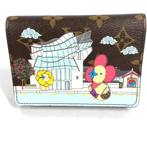 Pre-owned Canvas wallets , female, Sizes: ONE SIZE - Louis Vuitton Vintage - Modalova