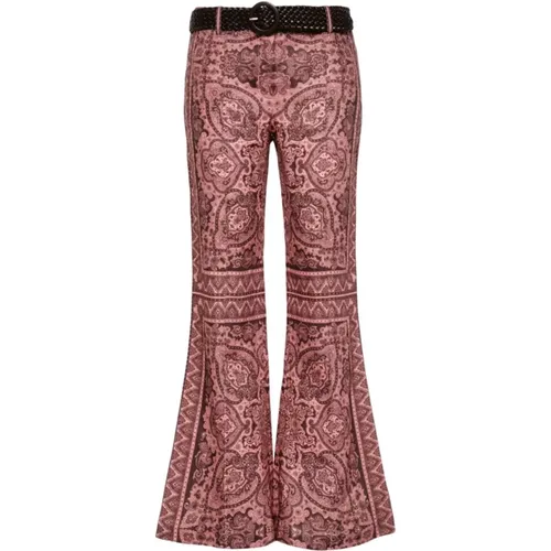 Flared Pants Ottie Style , female, Sizes: S - Zimmermann - Modalova