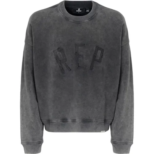 Applikation Pullover , Herren, Größe: L - REPRESENT - Modalova