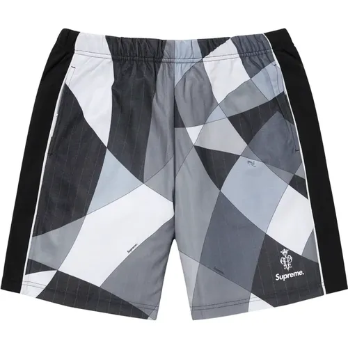 Limited Edition Soccer Shorts Black , male, Sizes: L, XL, S, M - Supreme - Modalova