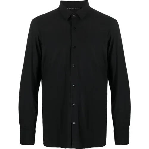 Slim Fit Polyamide Elastane Shirt , male, Sizes: XL, 3XL, 4XL - Hugo Boss - Modalova