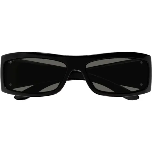 Fashion Sunglasses , unisex, Sizes: 64 MM - Gucci - Modalova