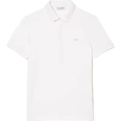 Weiße T-Shirts und Polos , Herren, Größe: M - Lacoste - Modalova