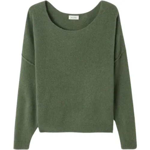 Damsville Oliv Pullover , Damen, Größe: M - American vintage - Modalova