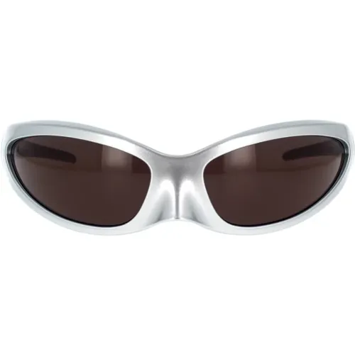 Skin Cat Sunglasses Bb0251S 005 , unisex, Sizes: ONE SIZE - Balenciaga - Modalova