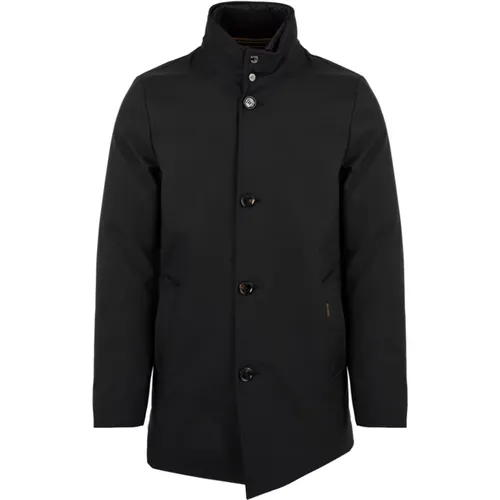 Coats with Zip and Buttons , male, Sizes: XL, 3XL - Moorer - Modalova