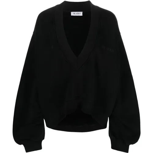 Sweaters with Logo Print , female, Sizes: S, XS - The Attico - Modalova