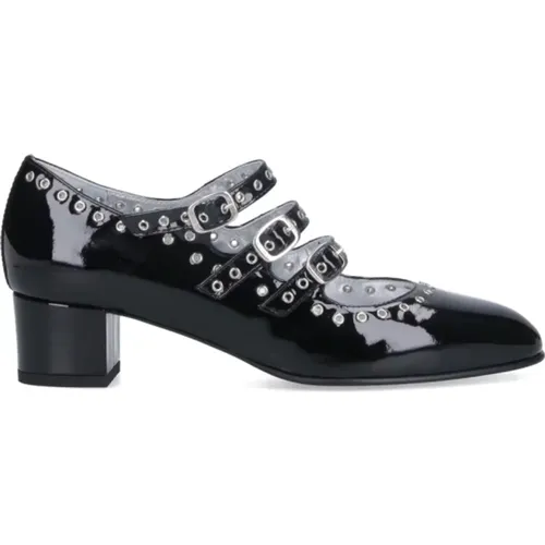 Schwarze Mary Jane Pumps , Damen, Größe: 36 EU - Carel - Modalova