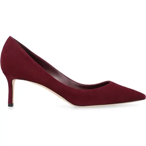 Spitze Zehen Wildleder Stiletto Pumps , Damen, Größe: 41 EU - Jimmy Choo - Modalova