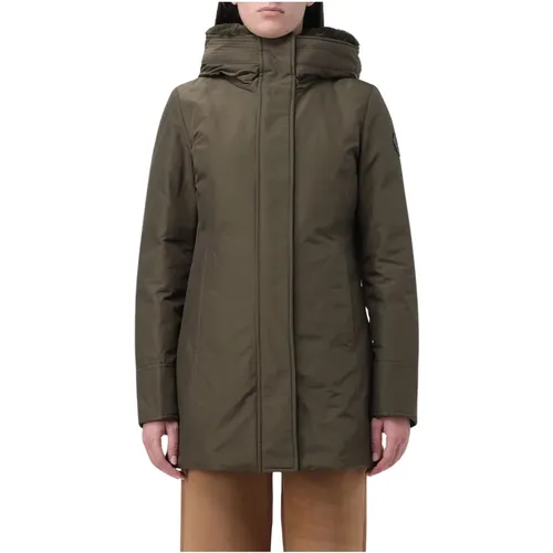 Faux Fur Parka für Frauen , Damen, Größe: L - Woolrich - Modalova