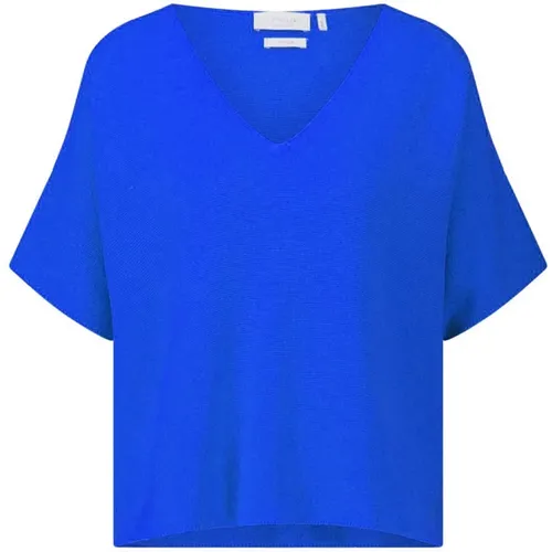 Seamless Cashmere Blend Knit Shirt , female, Sizes: M, XS, XL, L, S - Rich & Royal - Modalova