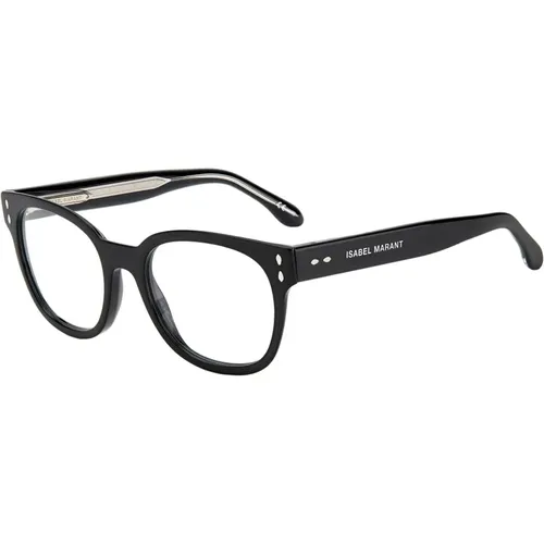 Schwarze Brillengestelle , unisex, Größe: 52 MM - Isabel marant - Modalova